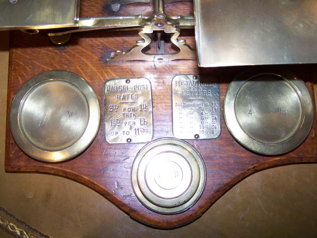 An Historically Important 19th century English Military Presentation Postal Scale dated 1891 — image 3